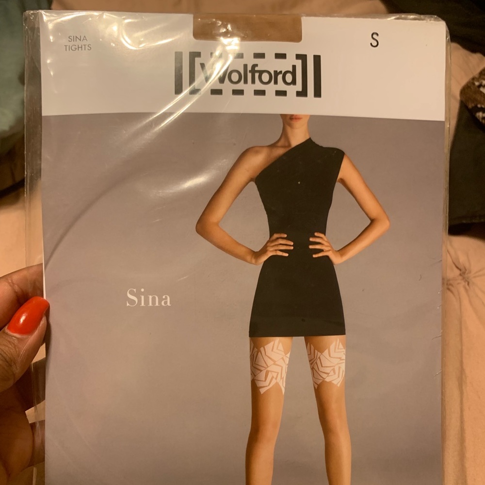 Wolford Sina Sheer Tights - Small